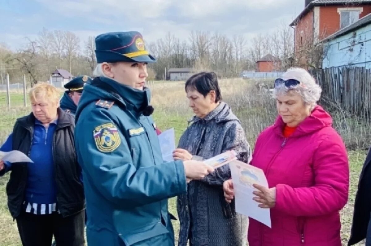    Белгородцам напоминают о штрафах за сжигание растительных остатков