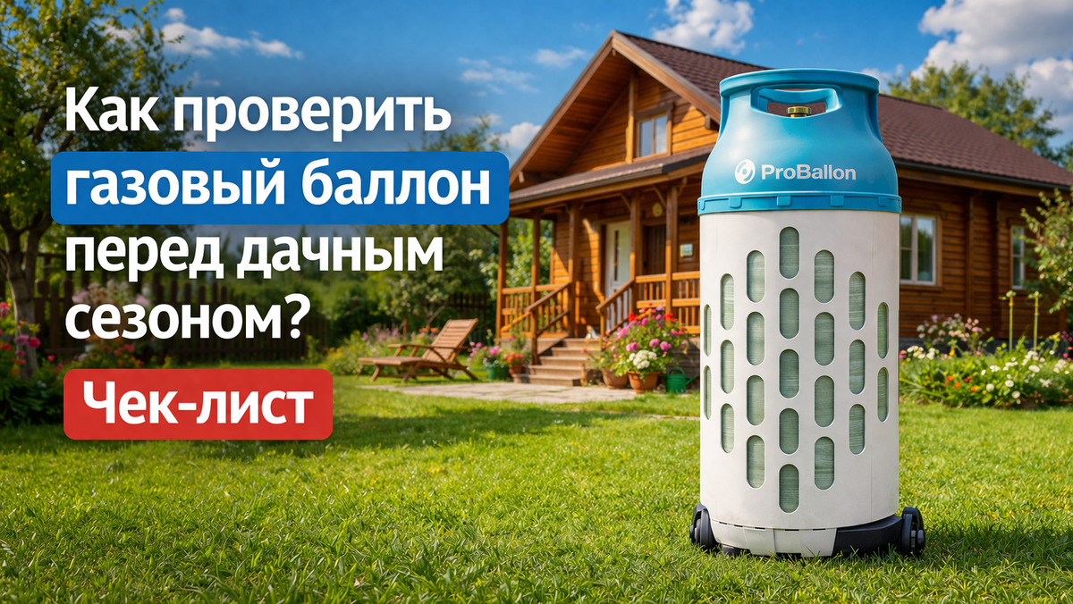 Весна - время открывать дачный сезон. Прежде чем растапливать печь, зажигать плиту или жарить шашлыки на газовом гриле, нужно убедиться, что ваш газовый баллон в порядке. Неисправный баллон - это не просто неудобство, а реальная угроза взрыва и пожара.
