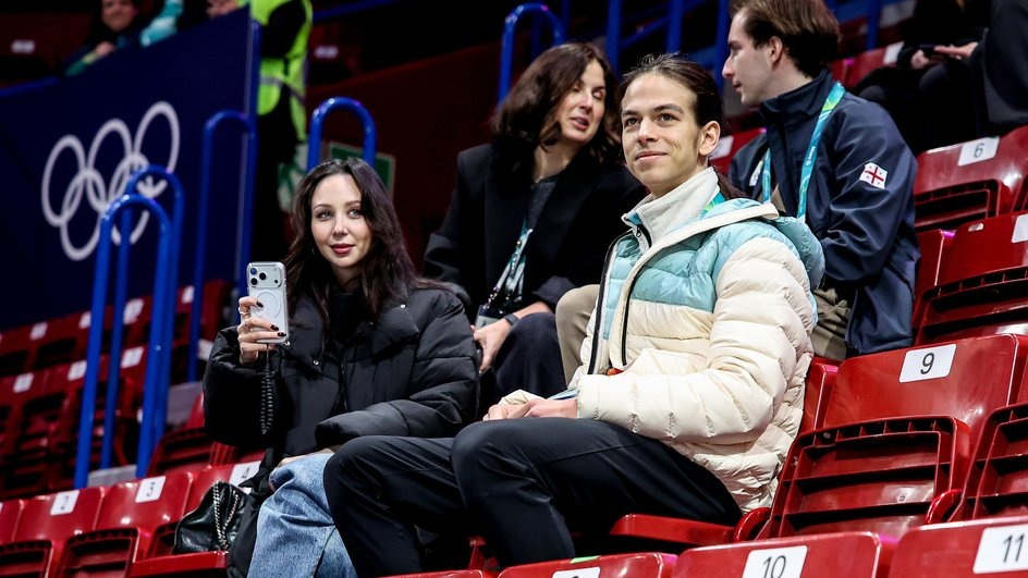 Елизавета Туктамышева и Пётр Гуменник / фото: Петр Ковалев / ТАСС