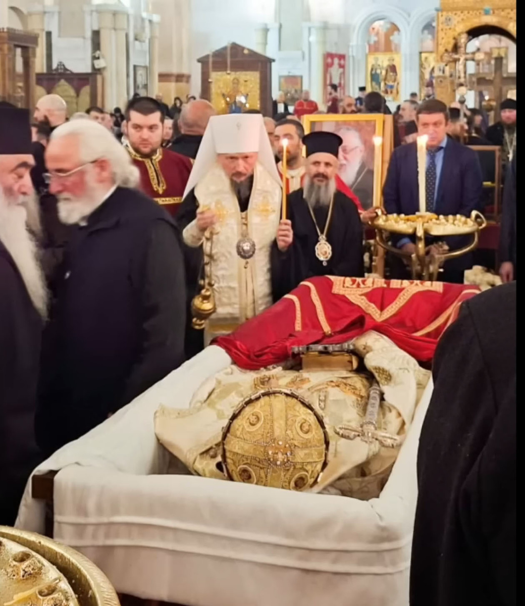 Панихида по патриарху Илии-2