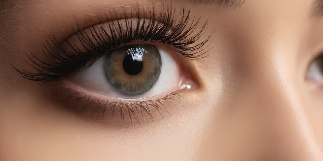 Как сделать эффект пышных ресниц с помощью присыпки и туши