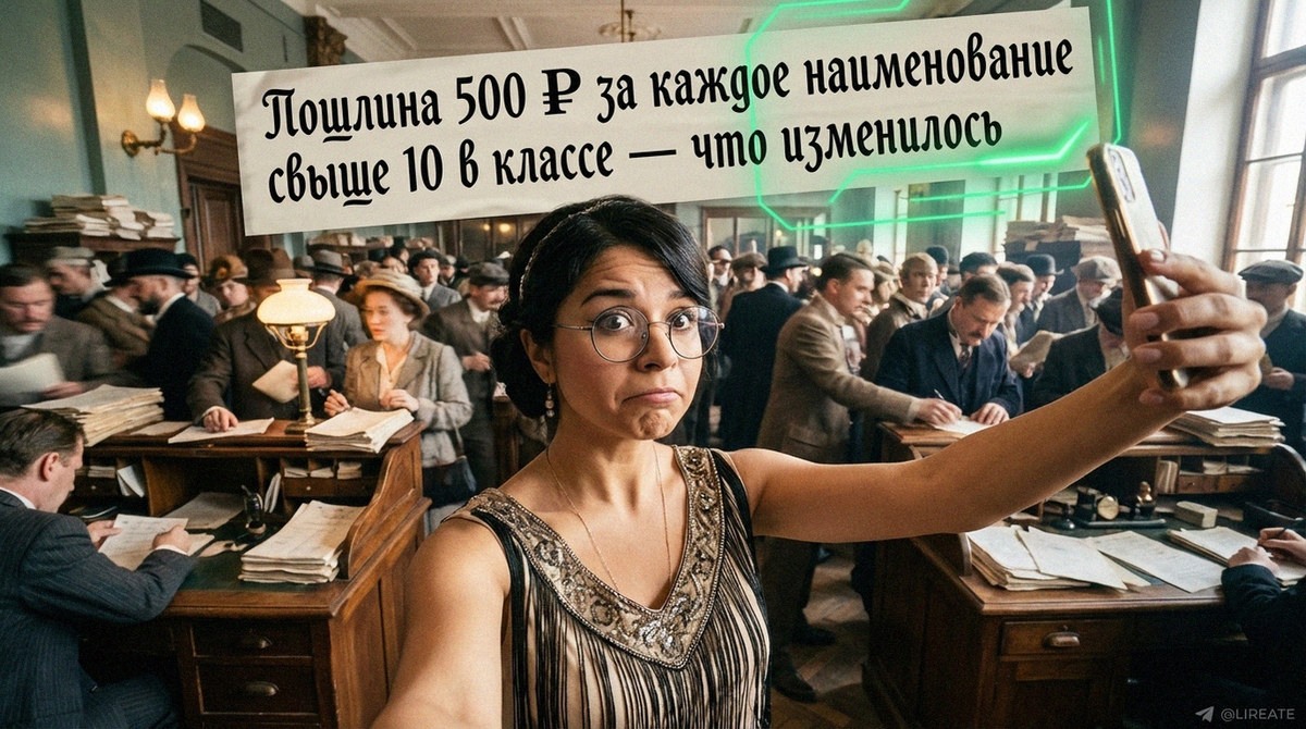    Изменения в пошлине за наименования товаров Лирейт