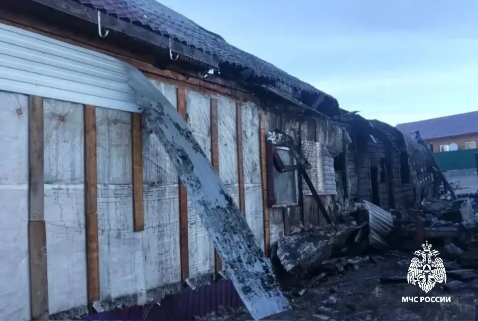    Последствия пожара в Республике Алтай. Источник: ГУ МЧС России по Республике Алтай