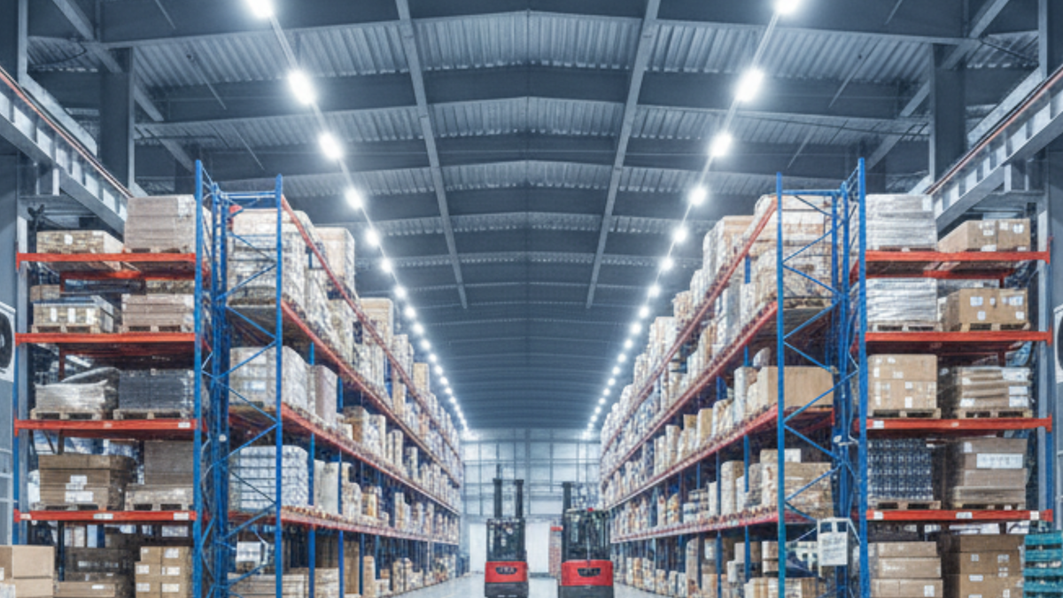 Воздушное отопление склада от "Инженерный центр энергосберегающие технологии"