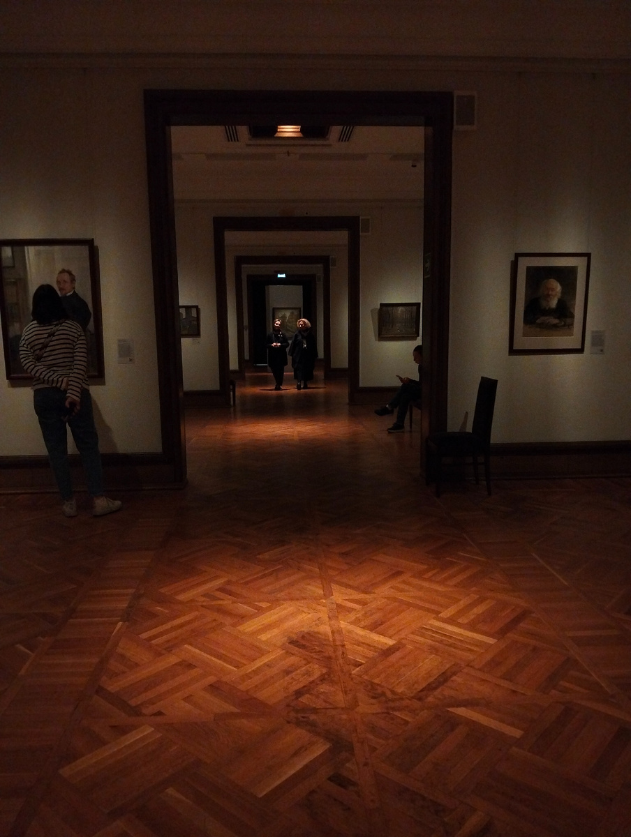 На выставке