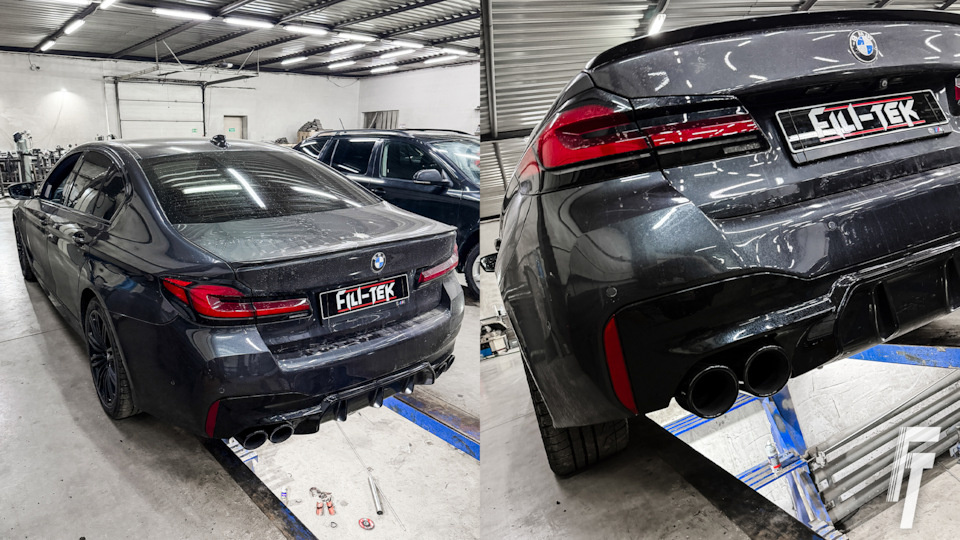 Насадки на выхлоп BMW 520d G30