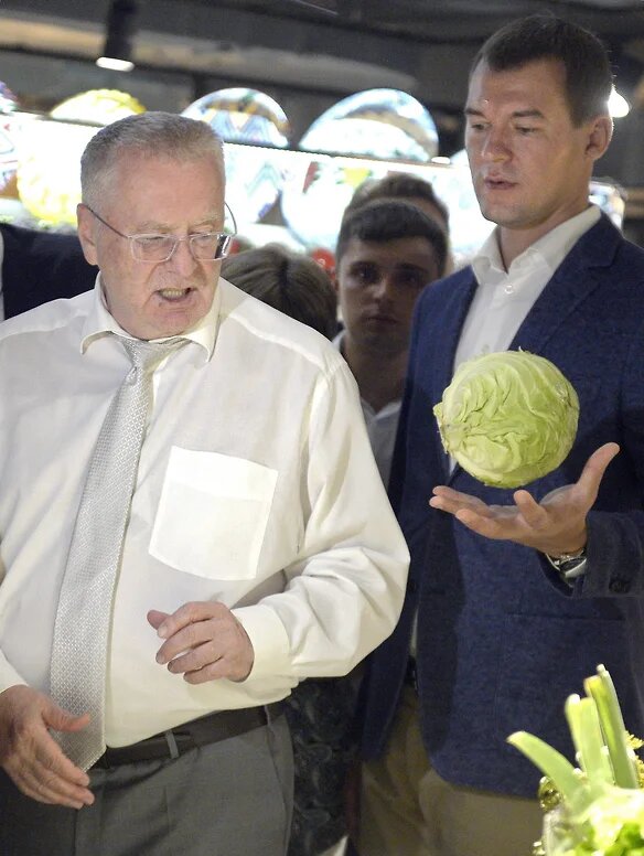 Жириновский и Дегтярев. Фото из открытых источников