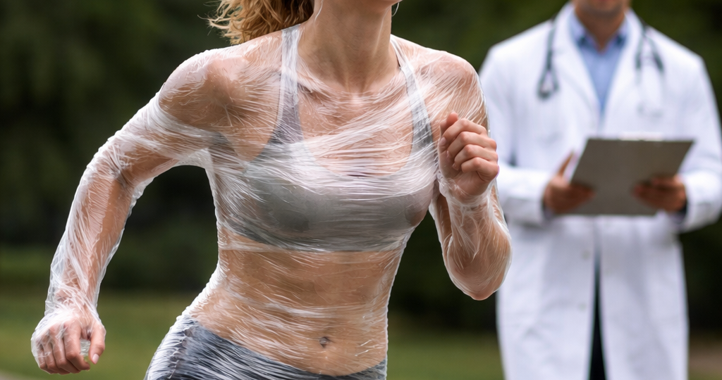 Бег в стрейч-плёнке: быстрый способ похудеть или быстрый способ умереть?