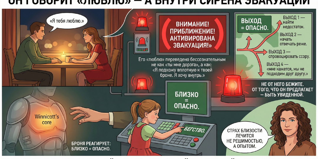 ОН ГОВОРИТ «ЛЮБЛЮ», А ВЫ УЖЕ МЫСЛЕННО В ДВЕРЯХ