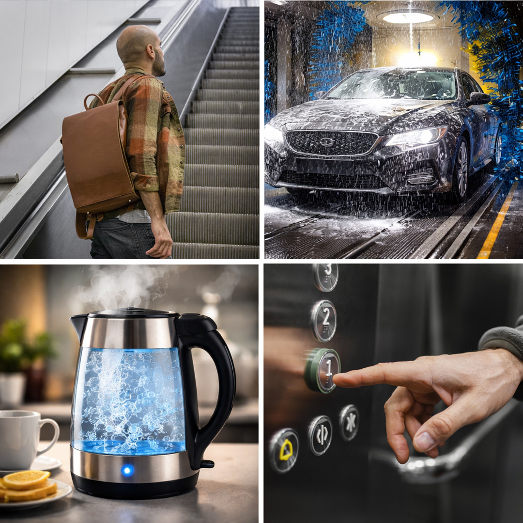 Куда ни посмотри - везде применяются те самые индустриальные смазки.