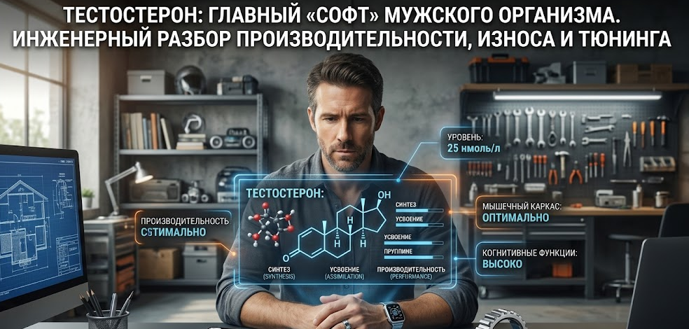 Тестостерон: Главный «софт» мужского организма.