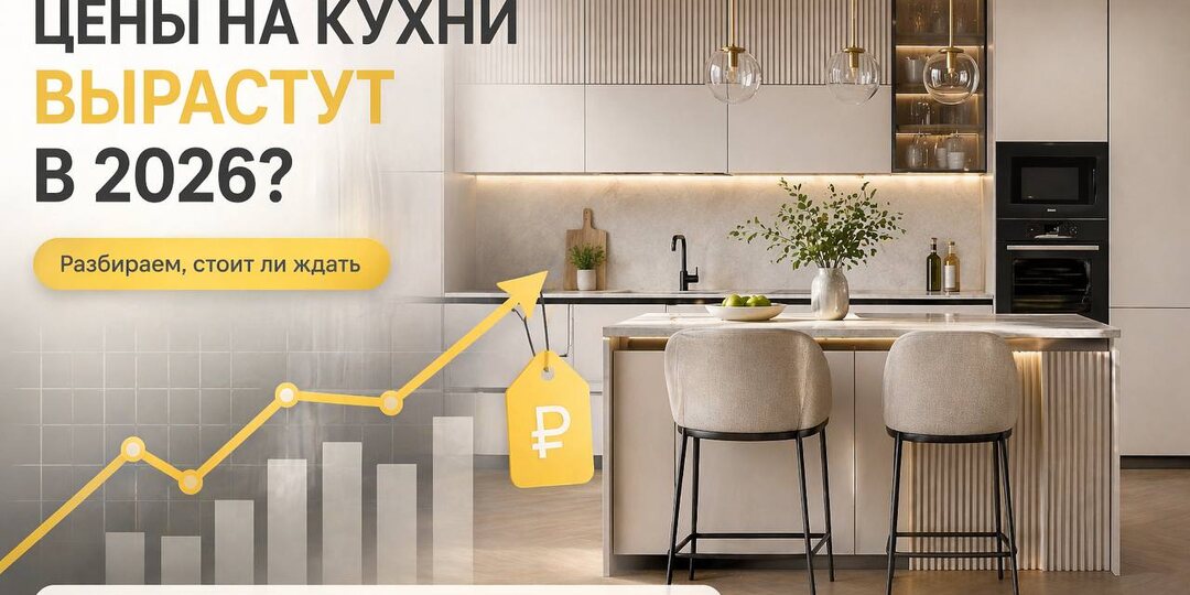 Вырастут ли цены на кухни в 2026 году: стоит ли заказывать сейчас или подождать?