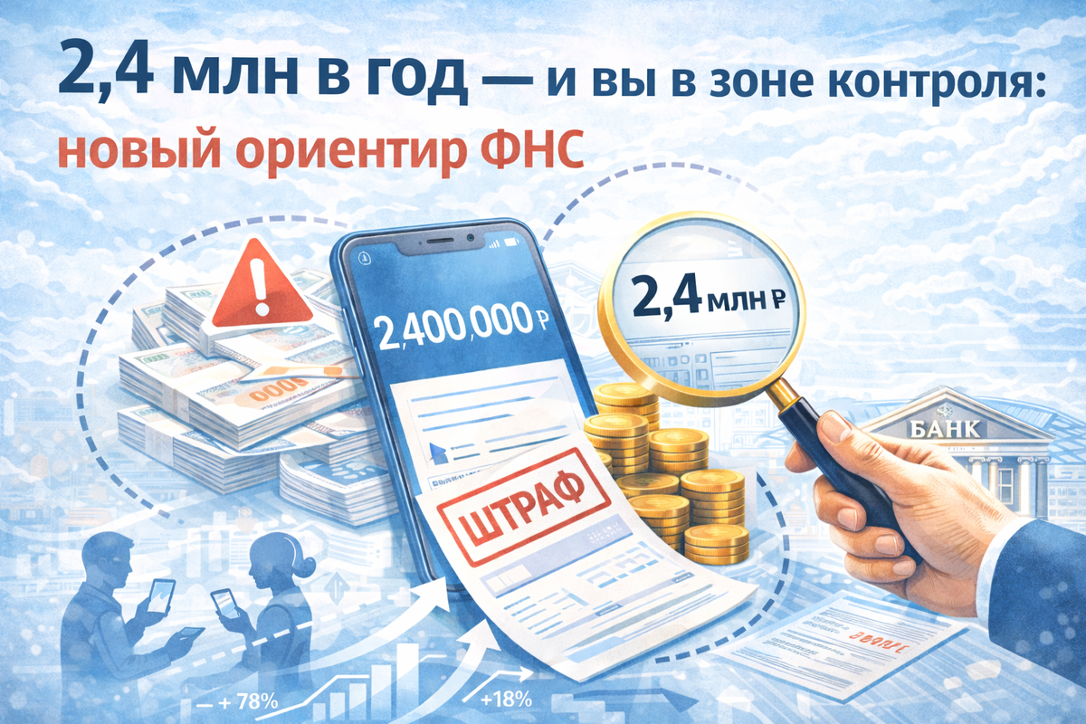Новый триггер для ФНС: когда безналичные доходы становятся объектом контроля

