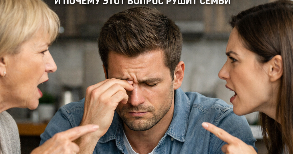 Кто важнее: мама или жена? И почему этот вопрос рушит семьи