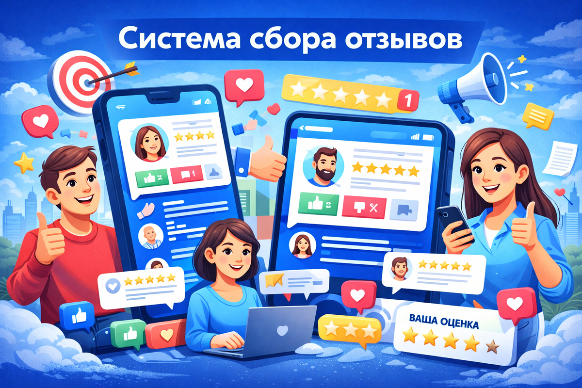 Система сбора отзывов - инструмент для роста бизнеса