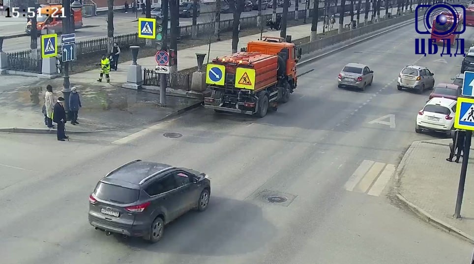    © telegram-канал "Дорожная обстановка Перми и края"