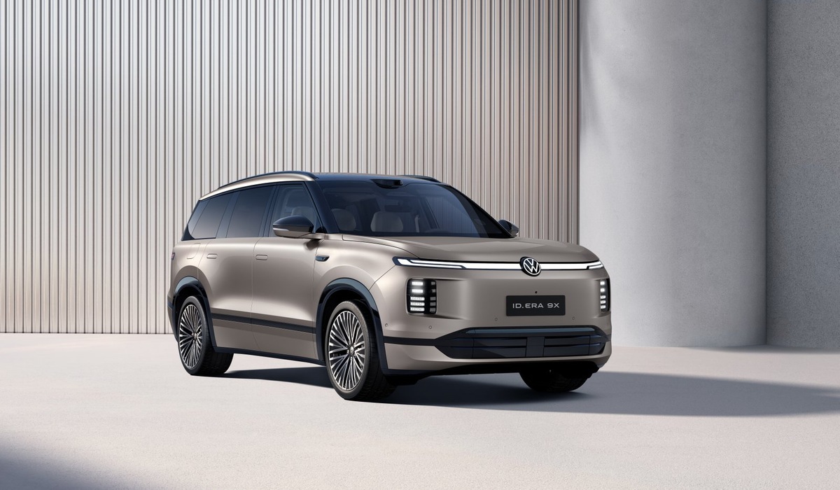    Кроссовер ID.Era 9X выполнен в новой фирменной стилистике Volkswagen