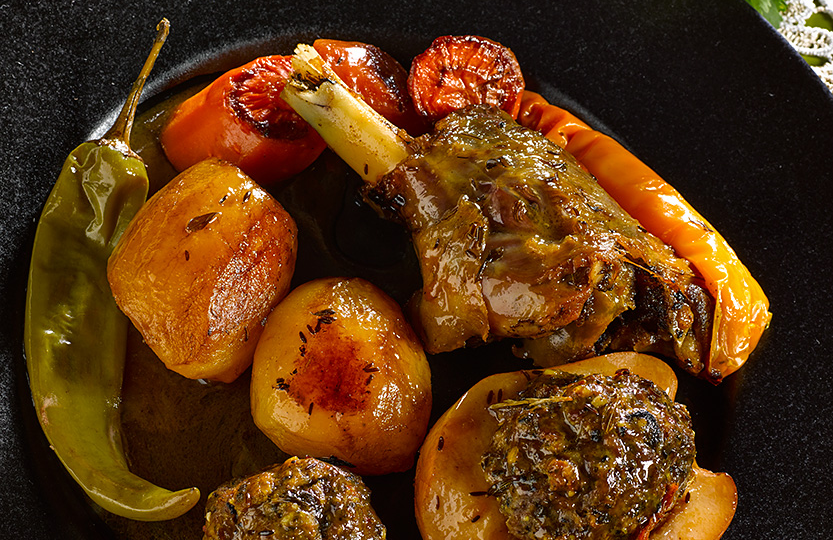 Бехи-дулма - долма в айве