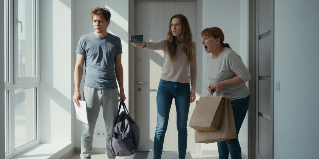 – Убери на кухне после мамы! – приказал муж. Я молча собрала его вещи, а вечером он с матерью вылетел из моей квартиры