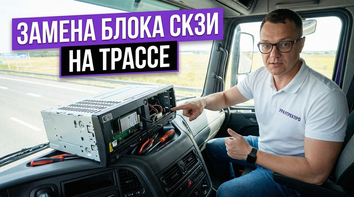    Услуга замены блока СКЗИ тахографа с выездом к клиенту