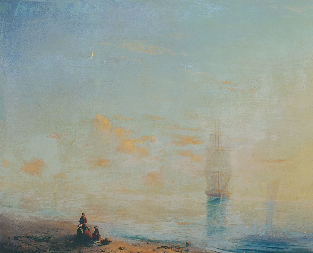 Утро в Крыму. 1868 год.