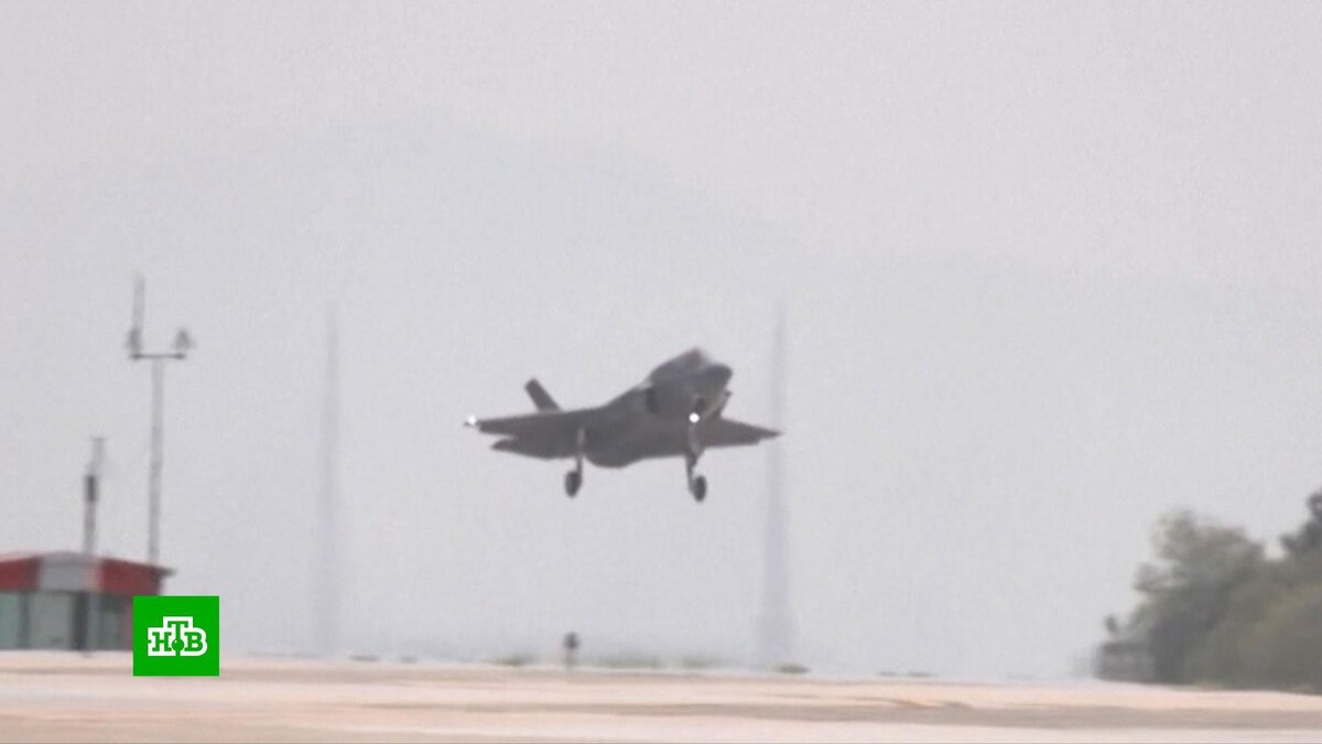    Иранские СМИ показали видео удара по американскому истребителю    F-35