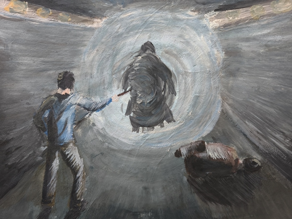 Рисунок моего любимого, тогда еще будущего дизайнера и иллюстратора KLEM (https://vk.com/ekaterinaklem), 2008г