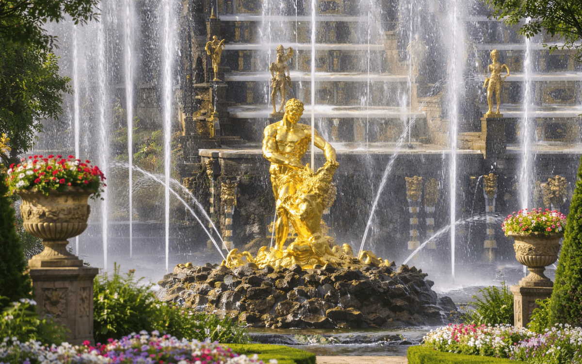 Фонтан Самсон
