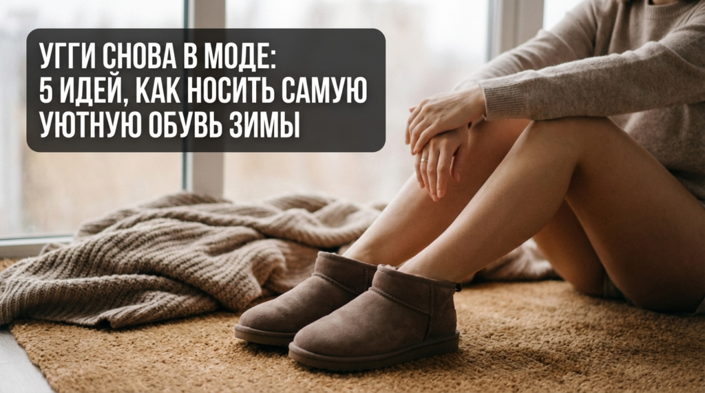   Угги возвращаются в тренды — идеи стильных сочетаний для холодной зимы. Носим Сутками