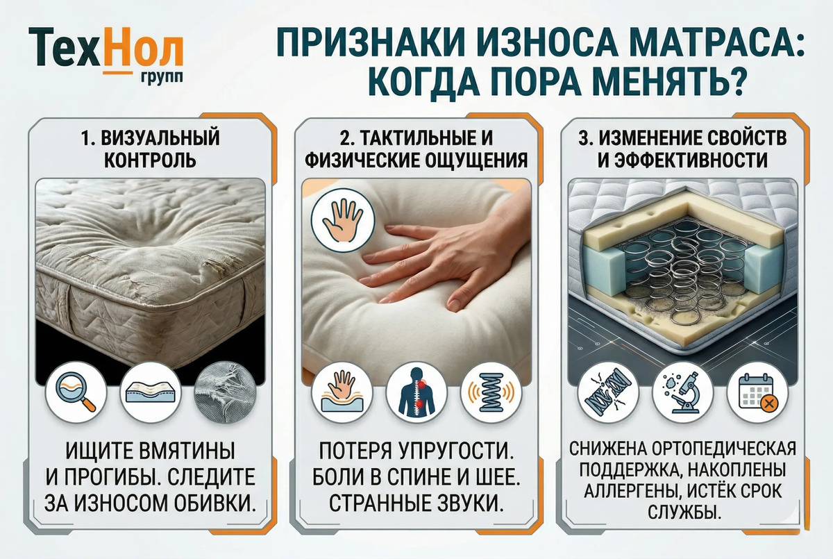 Износ матрасов