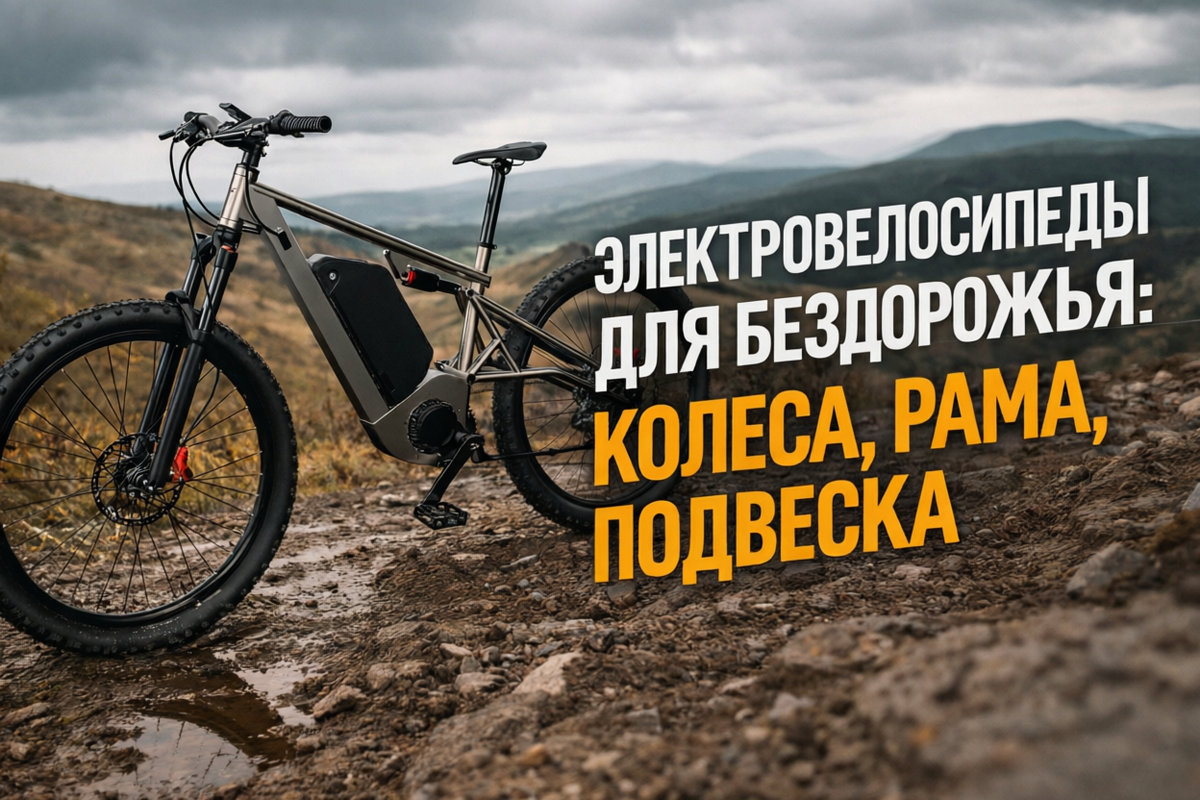 Гравий, корни, песок и грязь. Рассказываем, на каком электровелосипеде туда реально заехать.