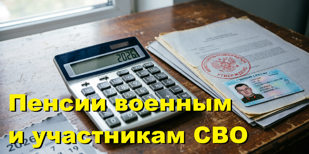 Военная пенсия в 2026 году: что изменится для бойцов СВО и силовиков