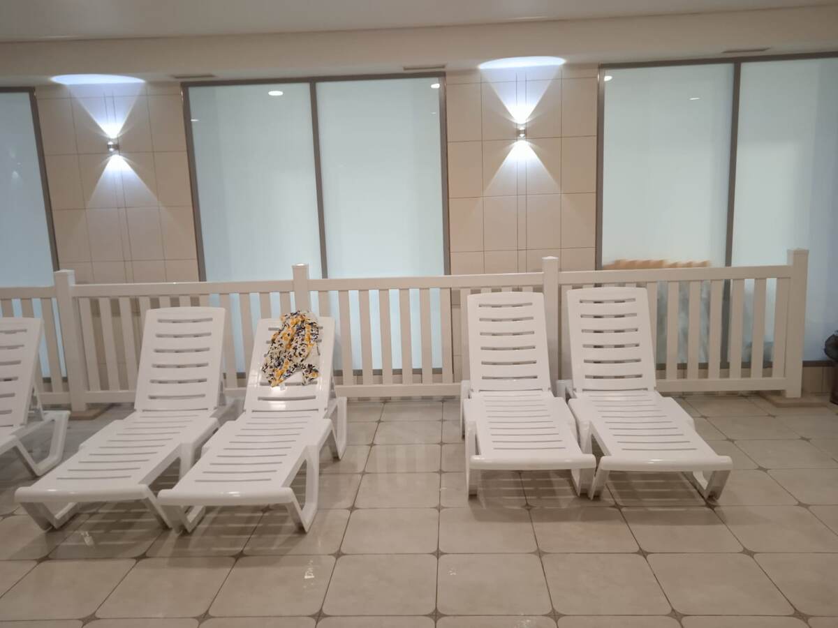 Ограждение для зонирования термального комплекса