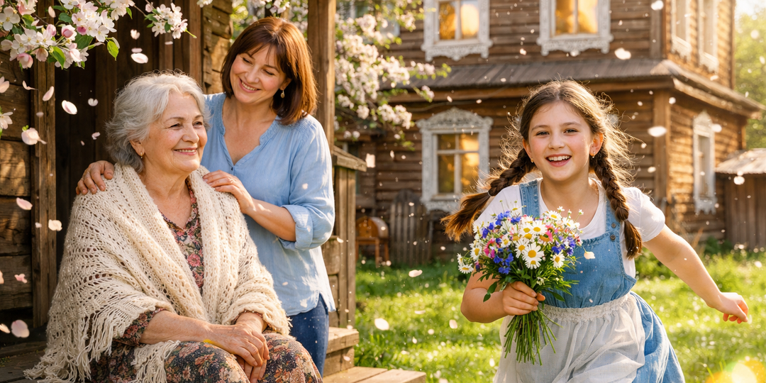 — Папа, ты выжил из ума! В твоём возрасте жениться на незнакомой женщине — орала алчная дочь отцу