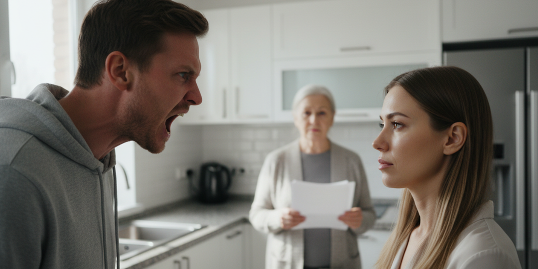 – Мама права, ты тратишь слишком много! – орал муж. Я молча ушла, а вскоре он оказался в полиции по заявлению собственной матери