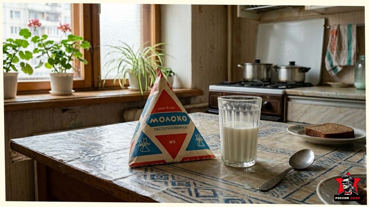Молоко в пакете