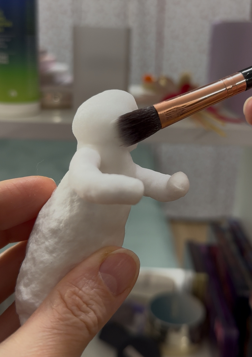 Этап с клеем 