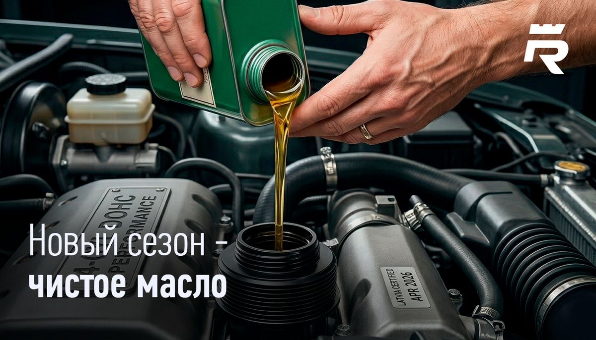 Весенняя замена моторного масла.