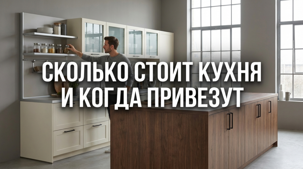    Разбор факторов, влияющих на стоимость и время производства кухни. MDKUHNY
