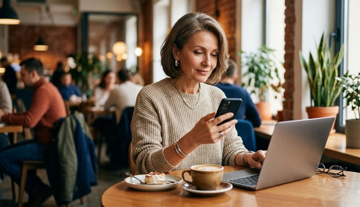 Иллюстрация: Женщина после 50