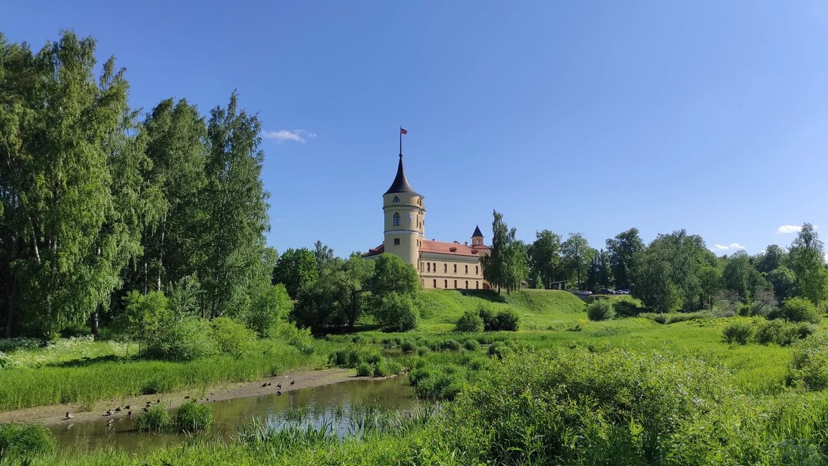 Замок Бип в парке Мариенталь, Павловск
