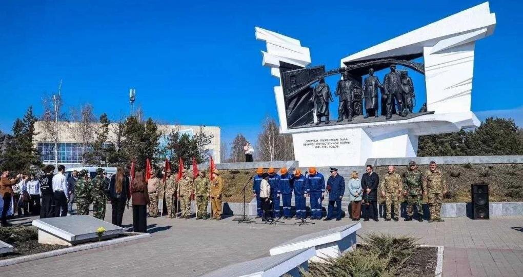 В Омске стартовала «Эстафета Памяти» в честь героев войны