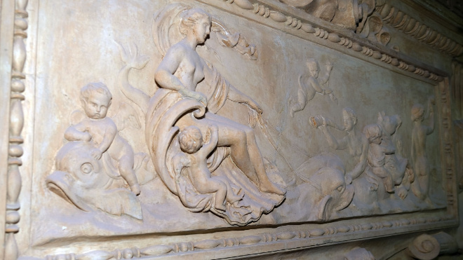 В Доме Радио во время реставрации найден уникальный барельеф