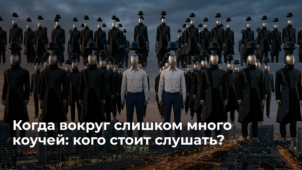 Когда вокруг слишком много коучей: кого стоит слушать?