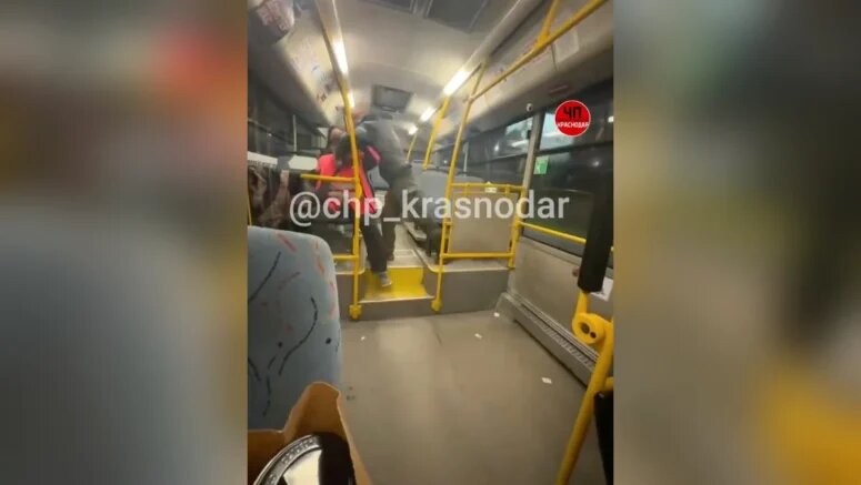    Скриншот видео: t.me/chp_krasnodar1