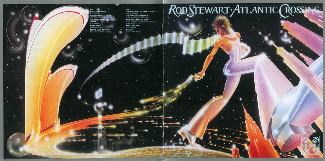 Rod Stewart "Atlantic Crossing" BD-Quadio 4.0: Рукописи не горят