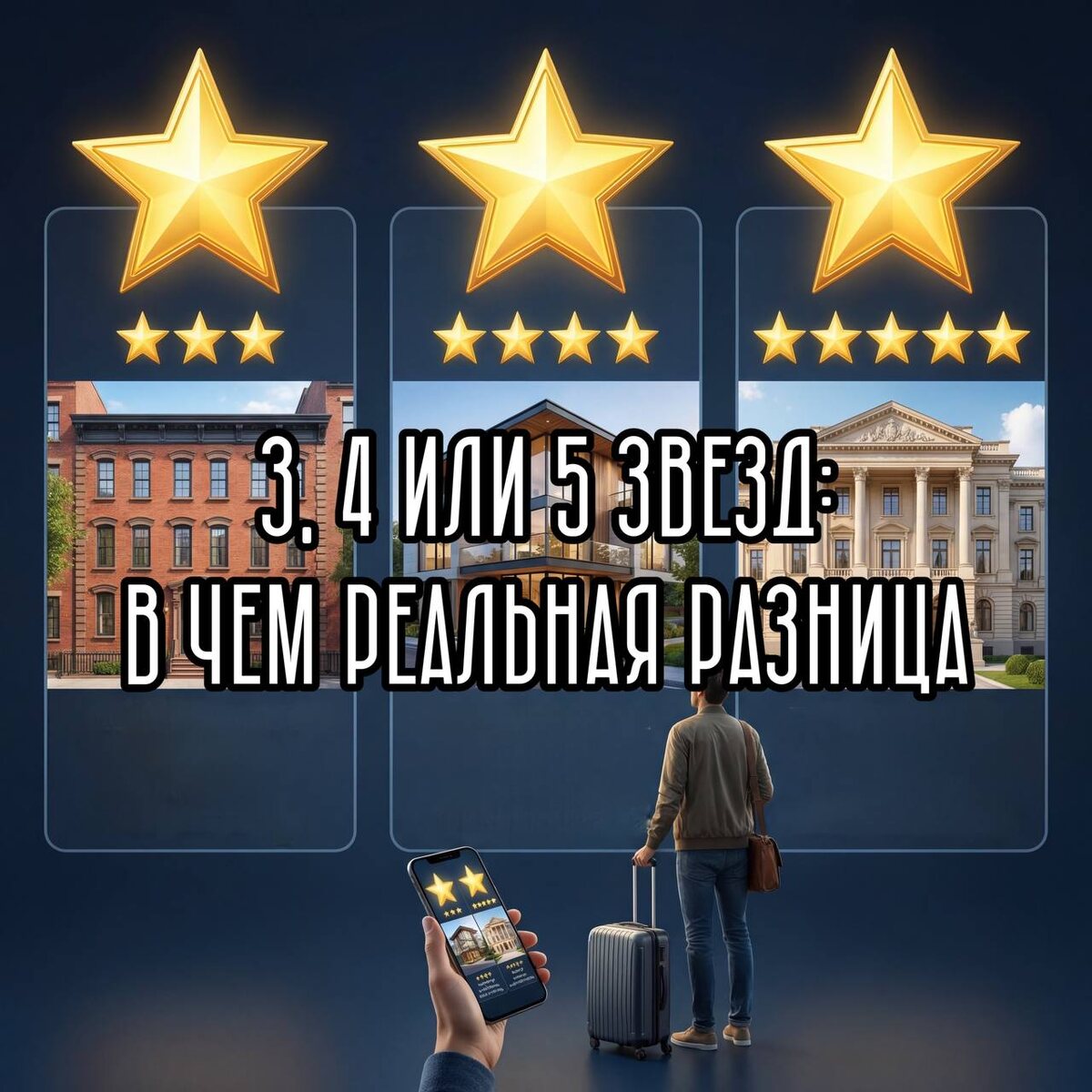 4 или 5 звёзд: в чём реальная разница?