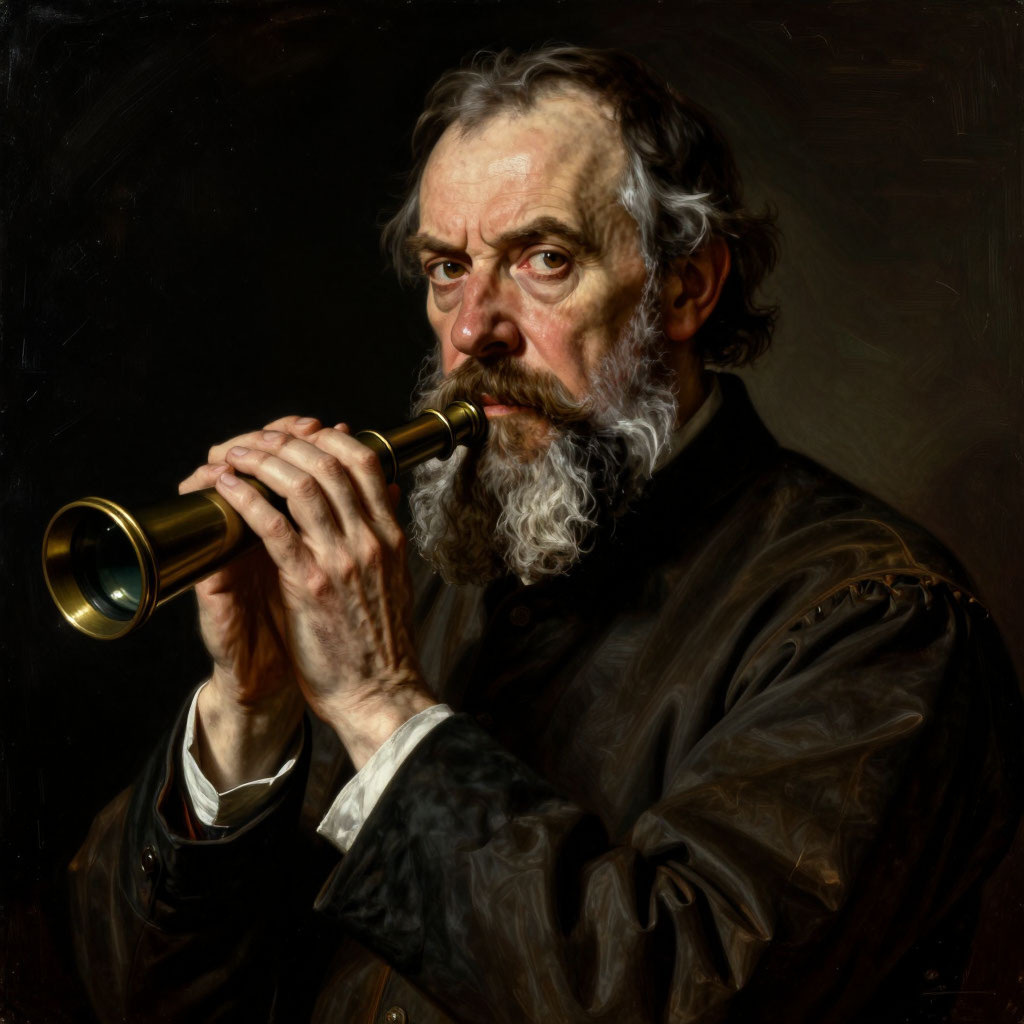 Галилей в зрелом возрасте. Человек, который увидел то, что не вписывалось в картину мира его современников.