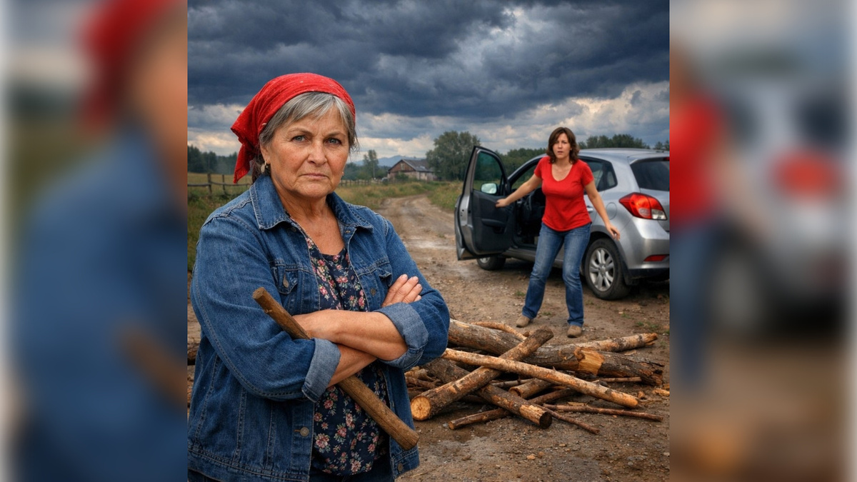    Курянка получила штраф за удар женщины поленом