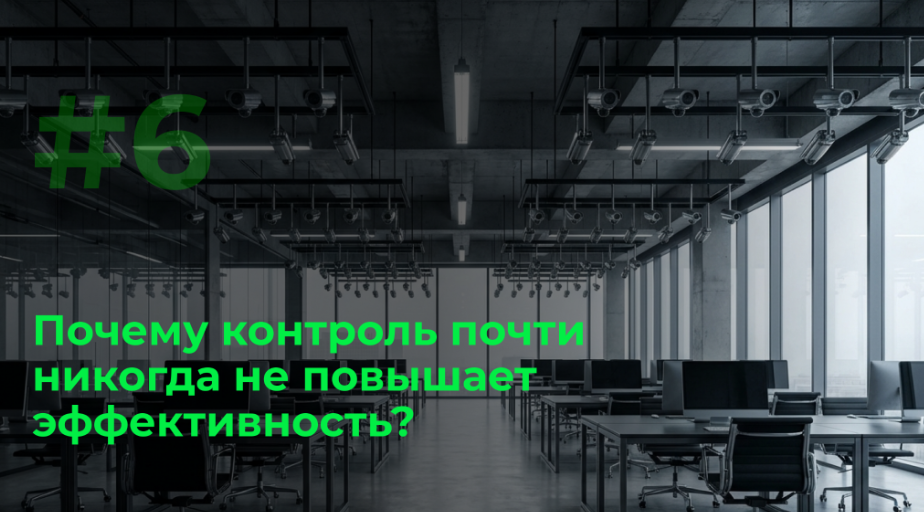 Почему контроль почти никогда не повышает эффективность